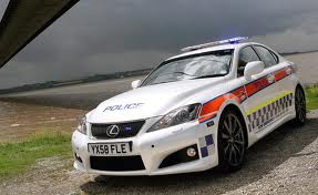 Lexus IS-F Police Edition